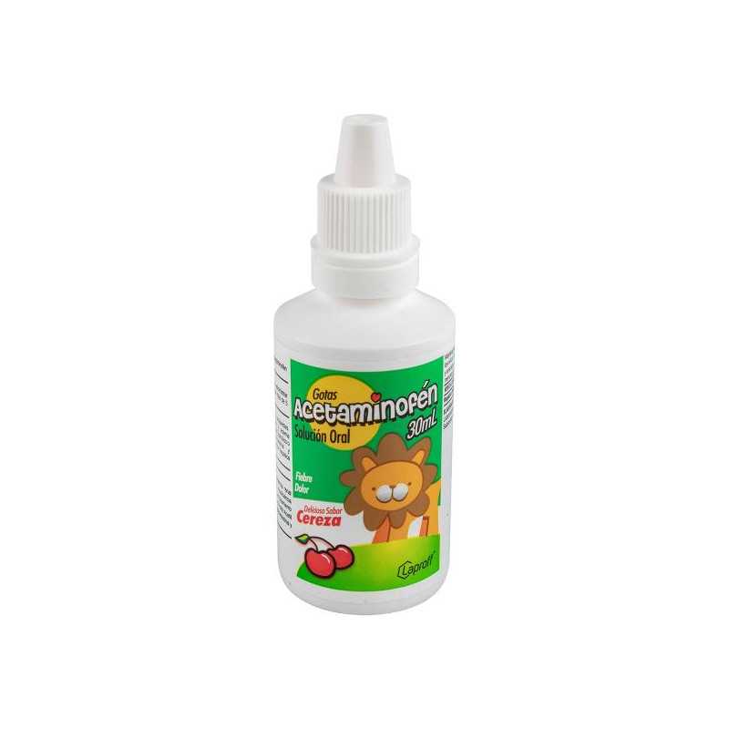 ACETAMINOFEN 100 MG GOTAS 30 ML LP ACETAMINOFEN 