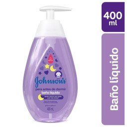 BANO LIQUIDO JJ BABY ANTES D.DORMI.400ML BANO LIQUIDO 