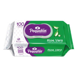 TOA.HUM.PEQ.FLAT PACK ALOE OFERTA 100UDS PANITOS