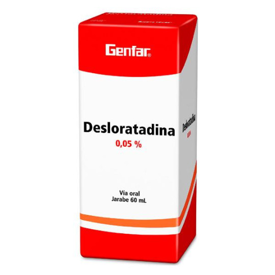DESLORATADINA 0.05 MG JARABE 60 ML GF DESLORATADINA