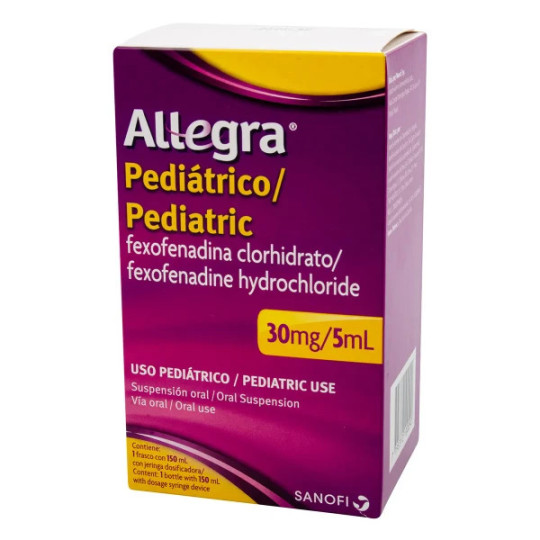 ALLEGRA PEDIATRICO 150 ML (DA) FEXOFENADINA
