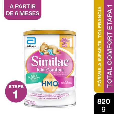 SIMILAC 1 TOTAL COMFORT HMO 820 GR LECHES EN POLVO