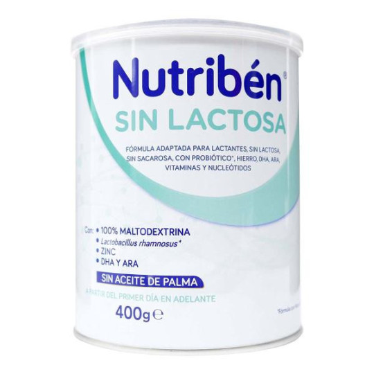 NUTRIBEN SIN LACTOSA 400 GR 