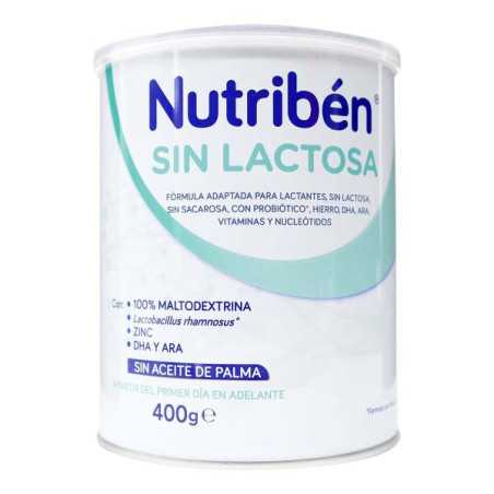 NUTRIBEN SIN LACTOSA 400 GR 
