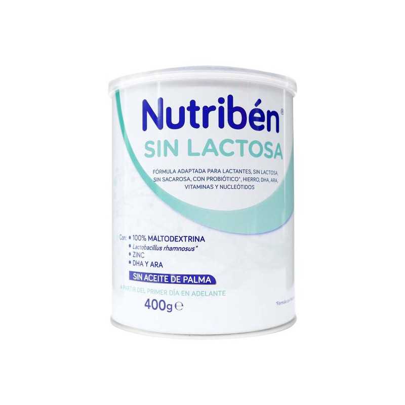 NUTRIBEN SIN LACTOSA 400 GR 