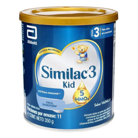 SIMILAC 3KID- 5HMOS 350 GR LECHES EN POLVO