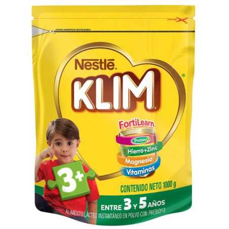 KLIM 3 1000 GR BOLSA LECHES EN POLVO