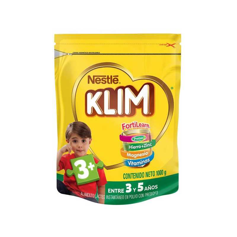 KLIM 3 1000 GR BOLSA LECHES EN POLVO