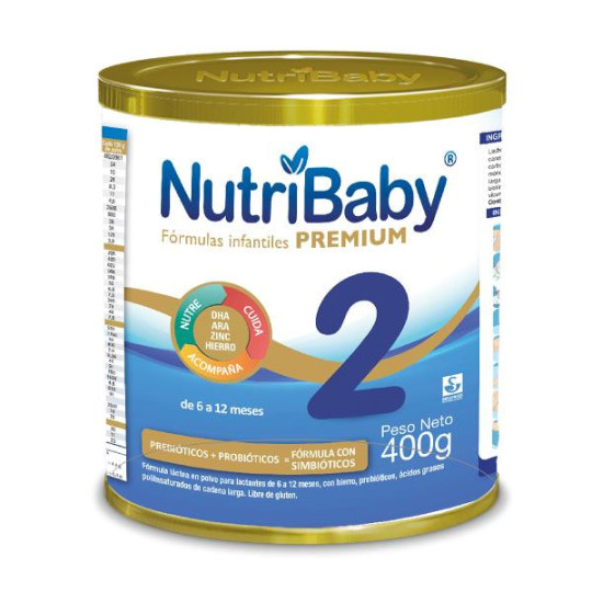 NUTRIBABY 2 400 GR LECHES EN POLVO