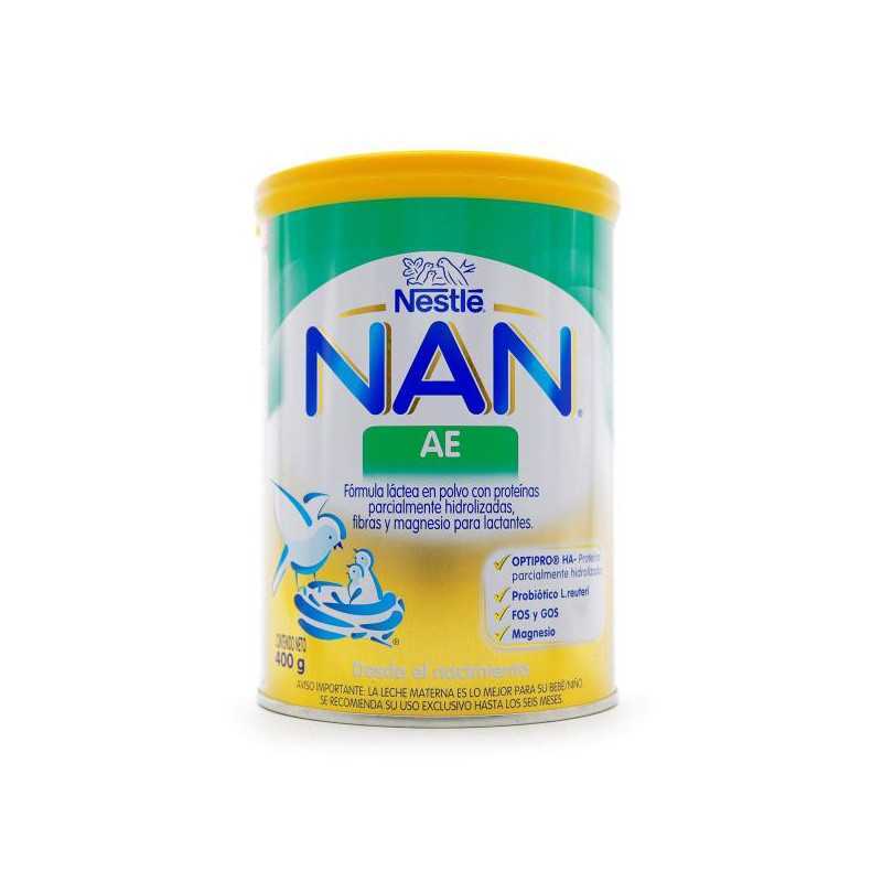 NAN AE LATA 400 GR LECHES EN POLVO