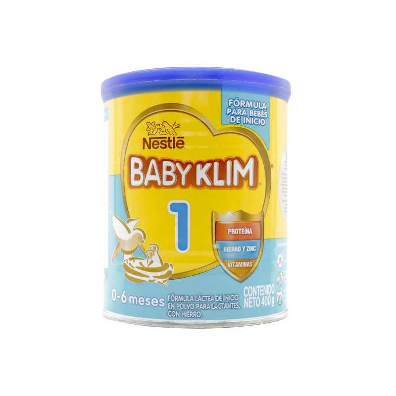 BABY KLIM 1 0-6 MESES 400 GR LECHES EN POLVO