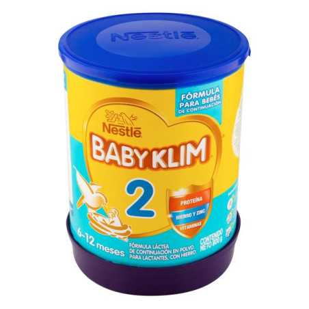 BABY KLIM 2 6-12 MESES 800 GR LECHES EN POLVO