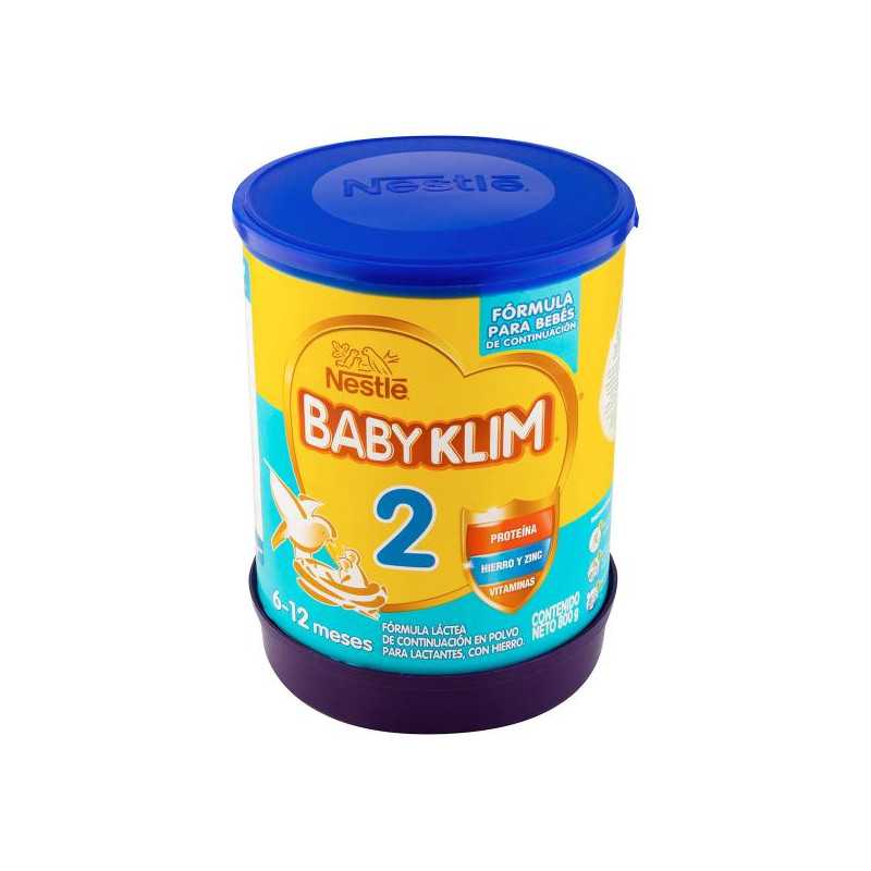 BABY KLIM 2 6-12 MESES 800 GR LECHES EN POLVO