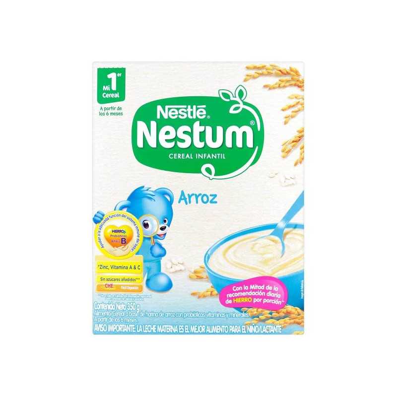 NESTLE NESTUM BL 350 GR ARROZ CEREALES NESTLE NESTUM BL 350 GR ARROZ CEREALES