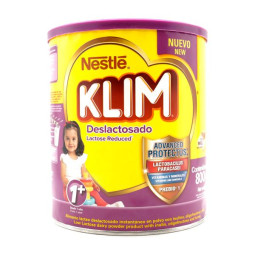 KLIM 1 DESLACTOSADA 800 GR LECHES EN POLVO