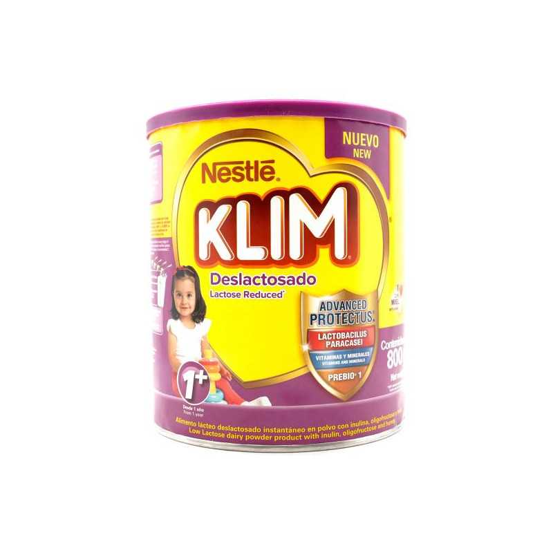 KLIM 1 DESLACTOSADA 800 GR LECHES EN POLVO