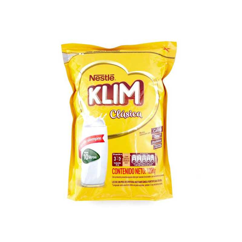 KLIM FORTIFICADA 1200 GRS INSTANTANEA LECHES EN POLVO 