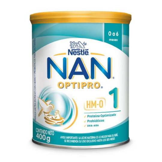 NAN PRO 1 400 GR LECHES EN POLVO