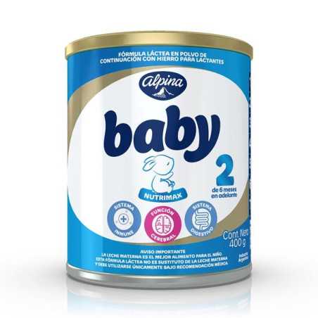 ALPINA BABY NUTRIMAX ET.2 400 G LECHES EN POLVO