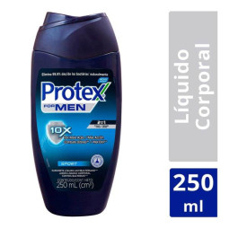 JABON PROTEX LIQ.FOR MEN SPORT 250 ML JABONES