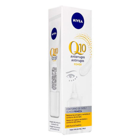CREMA NIVEA VIS.ANT.ARR.PLUS Q-10 C.OJOS 15 ML CREMAS