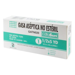 GASA ALFA ASEPTICA 1/2X5 GASAS