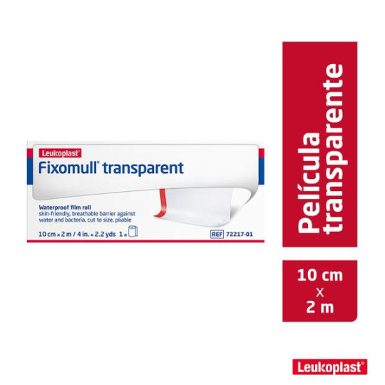FIXOMULL TRANSPARENTE 10 CM 2 MTS ESPARADRAPOS