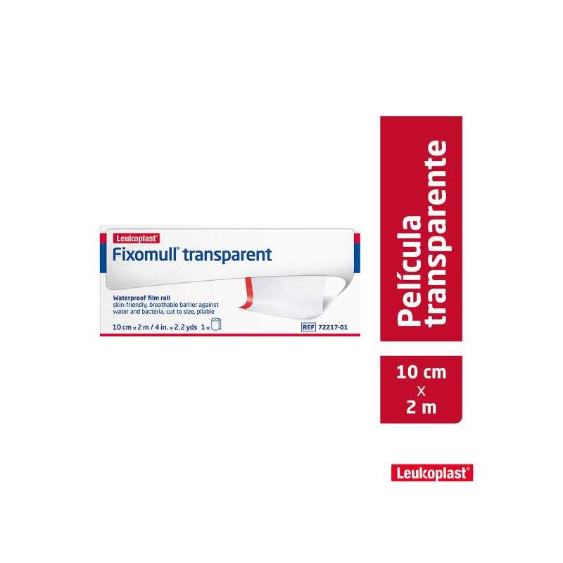 FIXOMULL TRANSPARENTE 10 CM 2 MTS ESPARADRAPOS
