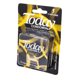 PRESERVAT.TODAY PUNTO G 3 UDS PRESERVATIVOS