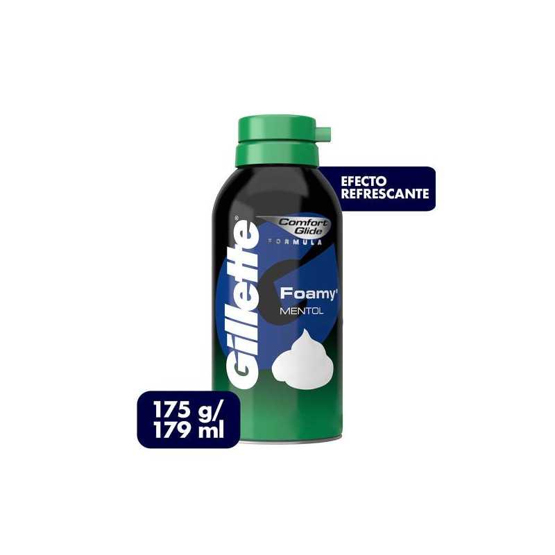 ESPUMA DE AFEITAR FOAMY MENTHOL 175 GR ESPUMAS