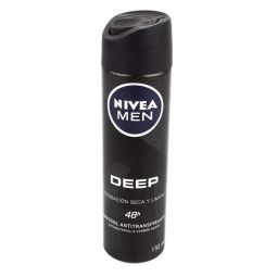 DTE.NIVEA MEN DEEP AEROSOL 150 ML 