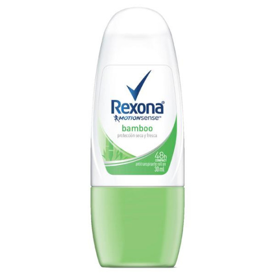 DTE.REXONA MINIROL MUJER BAMBOO 30 GR M ROLON