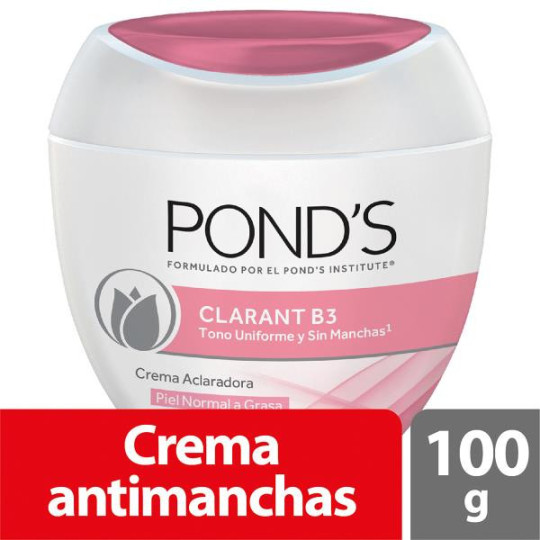 CREMA PONDS CLARANT B3 N.GRASA 100 GR CREMAS