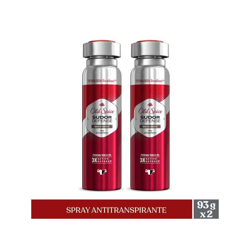 2 DTE.OLD SPICE SPRAY SECO SEC 93GR OF.E DESODORANTE EN SPRA