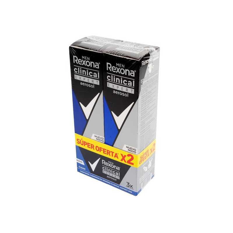 2 DTE REXONA AER CLIN EXPERT 91 GR HOMBRE