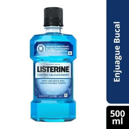 LISTERINE CONTROL CALCULO 500 ML ENJUAGUE BUCAL