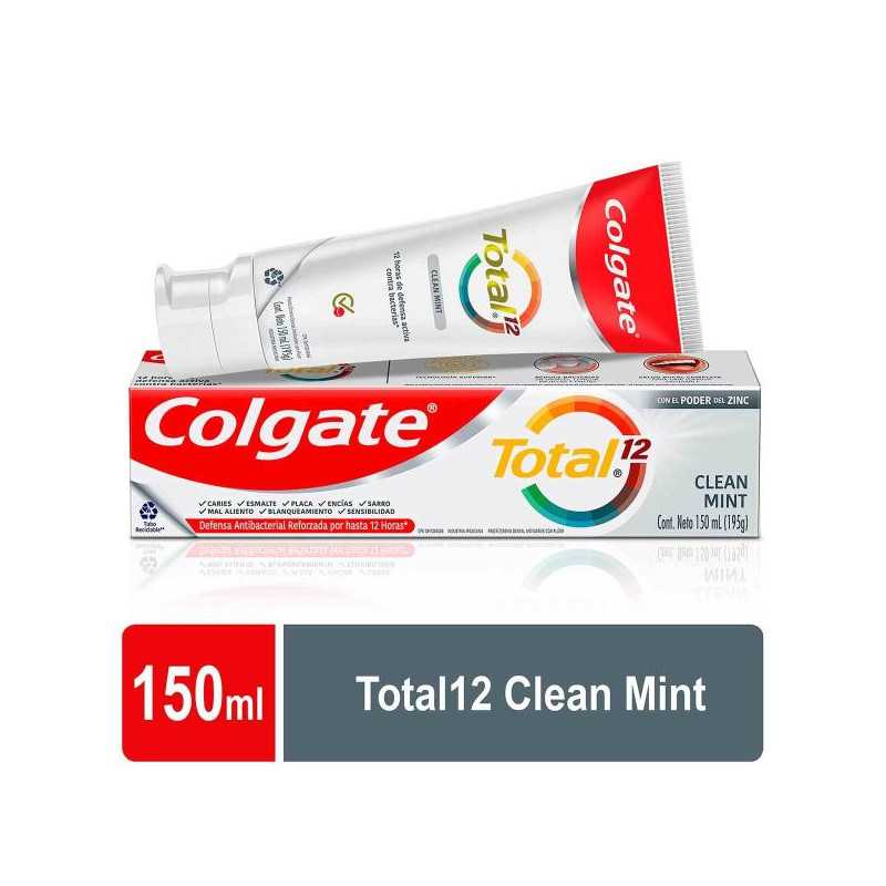 CREMA COLGATE TOTAL ORIG.MINT 12H.150 ML CREMA DENTAL