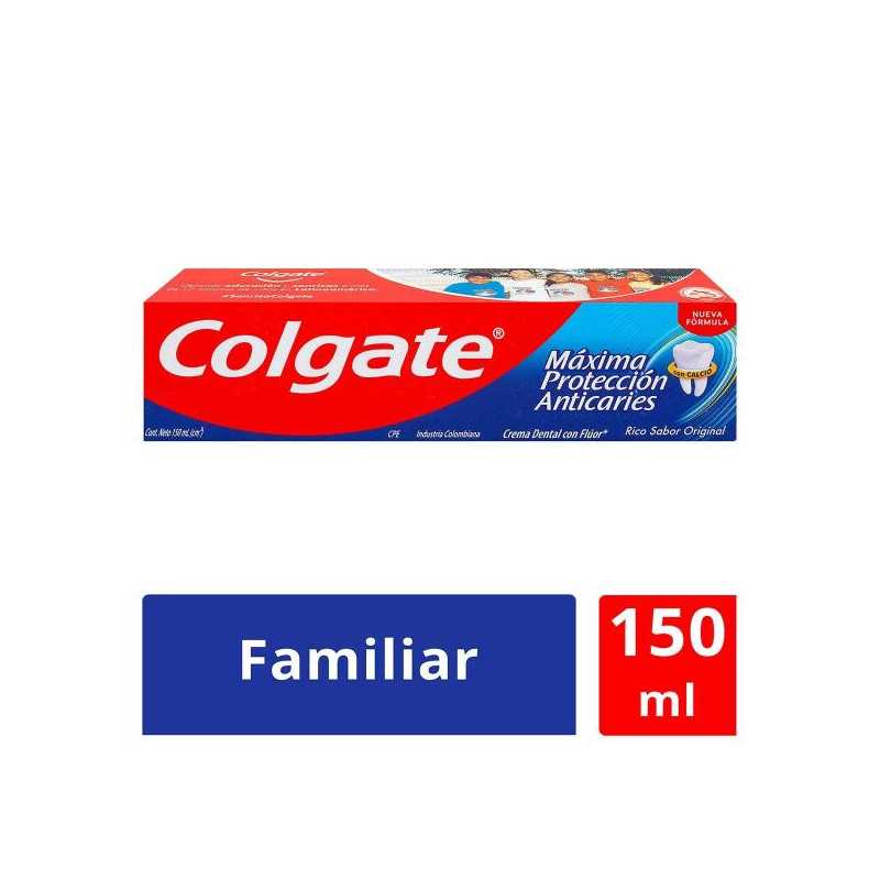 CREMA COLGATE MENTA ANTICARIES 150 ML