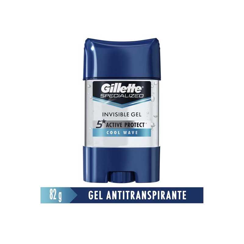 DTE.GILLETTE GEL COOL WAVE 82 GR GELES 