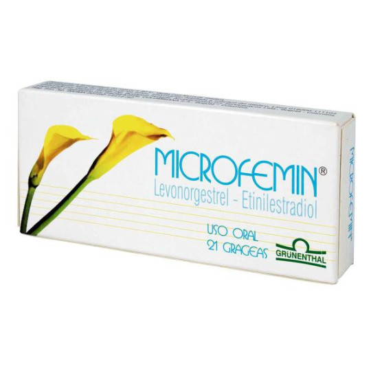 MICROFEMIN 21 TABLETAS LEVONORGESTREL