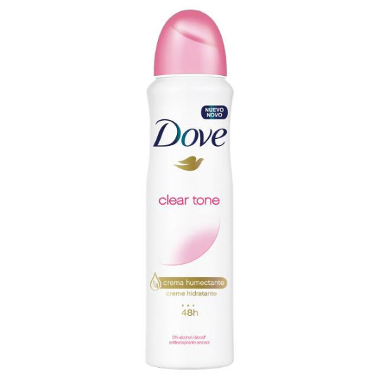 DTE.DOVE SPRAY CLEAR TONE 150 ML M SPRAY