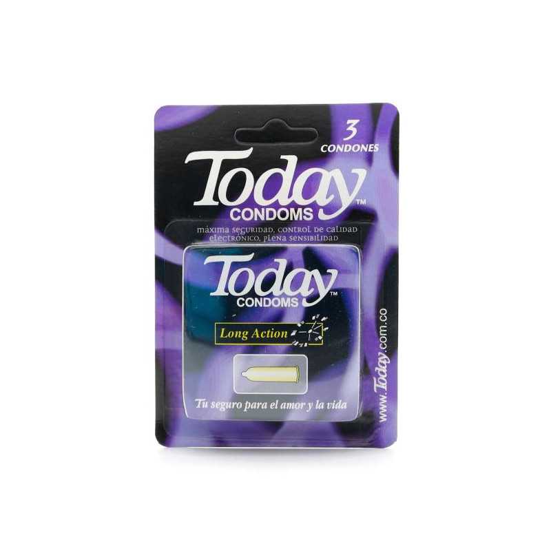 PRESERVAT.TODAY LONG ACTION 3 UDS PRESERVATIVOS
