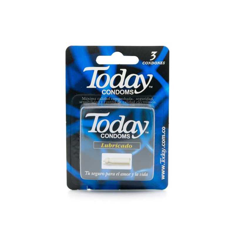PRESERVAT.TODAY LUBRICADO 3 UDS PRESERVATIVOS