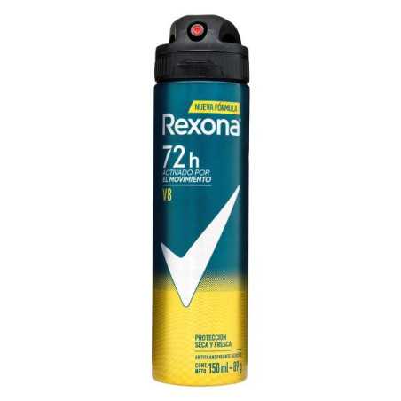 DTE.REXONA SPRAY HOMBRE V8 90 GR H SPRAY