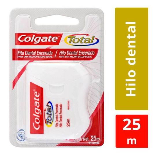 SEDA DENTAL COLGATE HILO TOTAL 25 MTS SEDAS