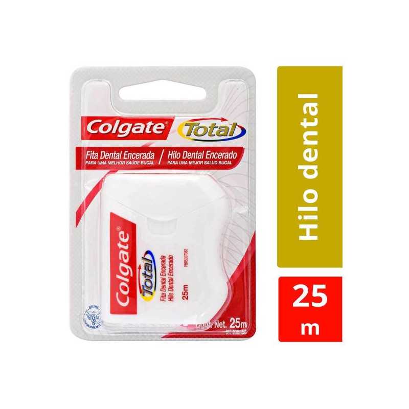 SEDA DENTAL COLGATE HILO TOTAL 25 MTS SEDAS