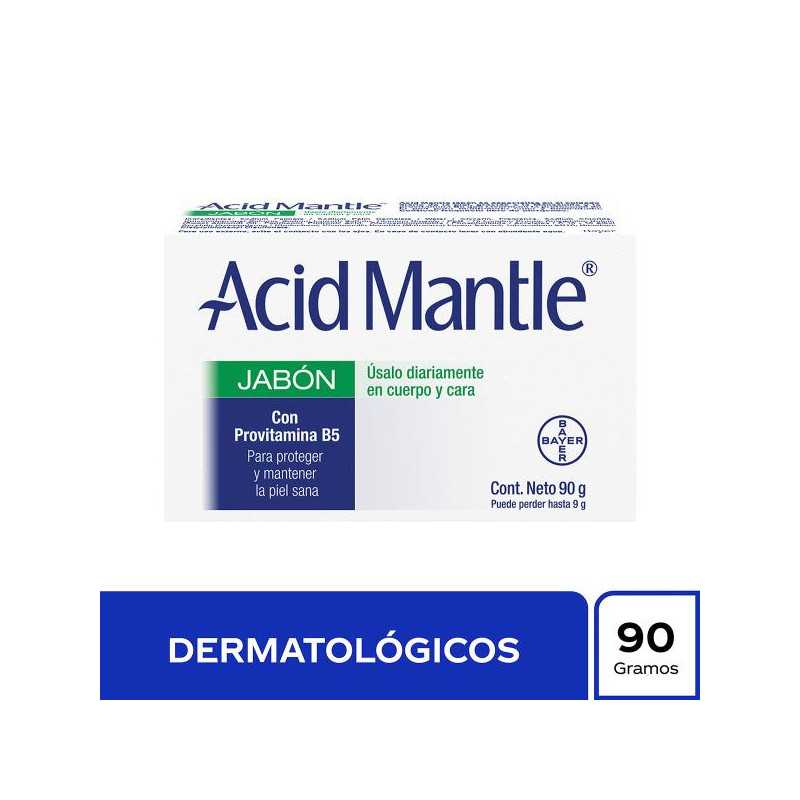 JABON ACID MANTLE 90 GRAMOS ACETATO DE ALUMINIO