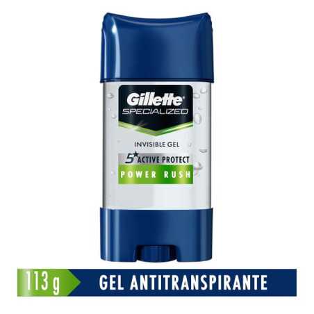 DTE.GILLETTE 3X GEL POWER RUSH 113 GR H GELES