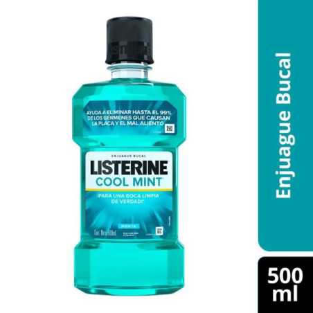 LISTERINE COOL MINT 500 ML ENJUAGUE BUCAL