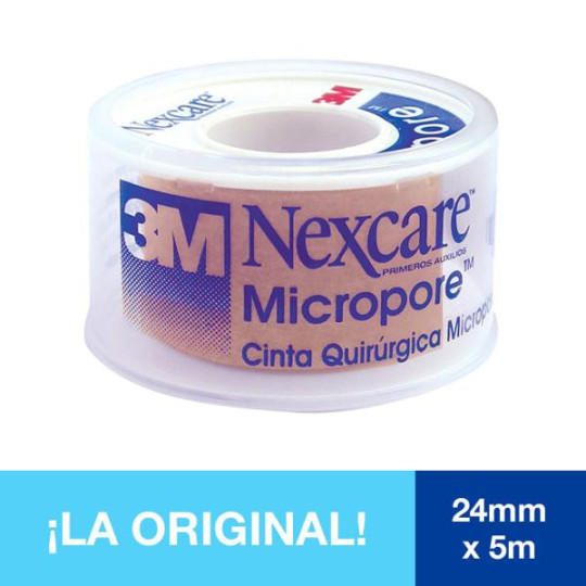 ESP.MICROPORE PIEL 24X5 (1X5) DISP ESPARADRAPOS